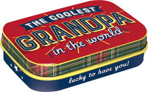 Æske med mintpastiller - The coolest Grandpa